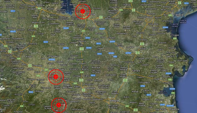 terremoti pianura padana